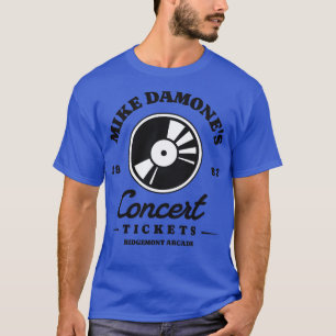 Mike Damones Concert Tickets Ridgemont Arcade 1982 T-Shirt