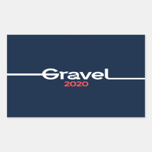Mike Gravel for President 2020 Rectangular Sticker