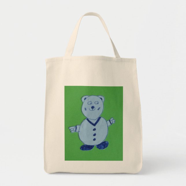 Mike Grocery Tote Bag (Front)