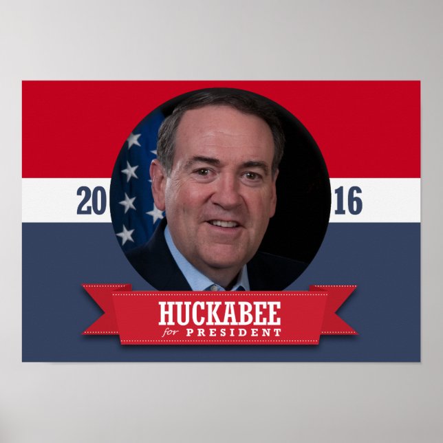 MIKE HUCKABEE 2016 POSTER (Front)