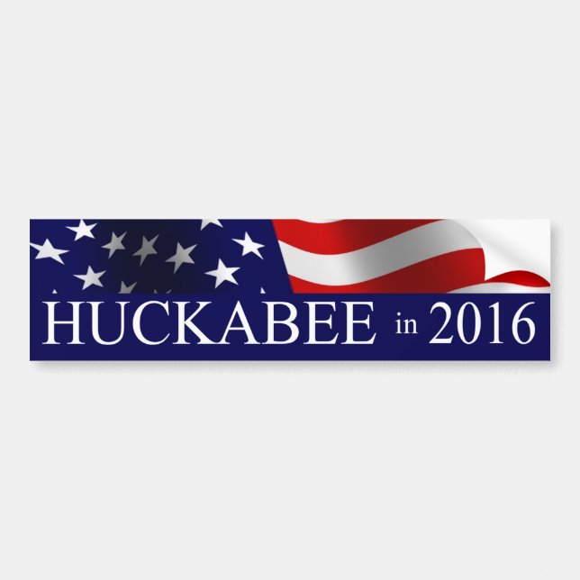 Mike Huckabee President in 2016 Bumper Sticker (Front)