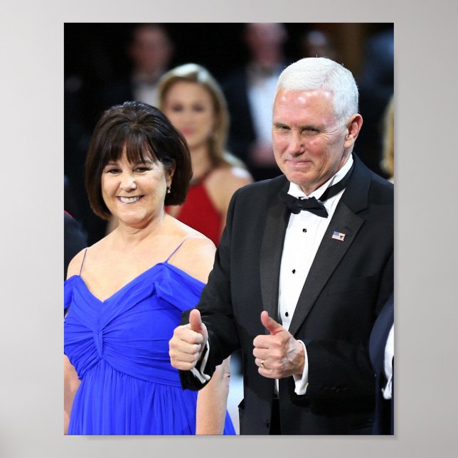 Mike & Karen Pence Poster (Front)