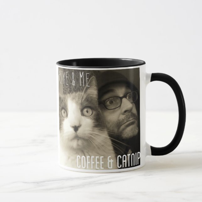 Mike & Me Coffee & Catnip/Songs for Napping Mug (Right)
