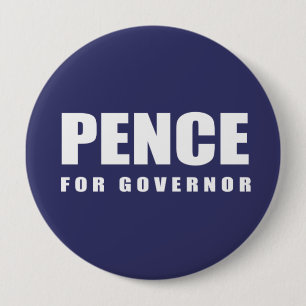 MIKE PENCE Election Gear 10 Cm Round Badge