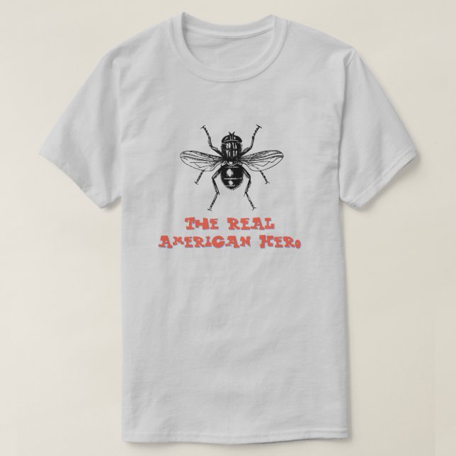 Mike Pence Fly - Real American Hero T-Shirt (Design Front)
