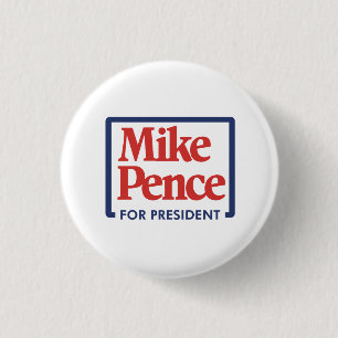 Mike Pence for President 2024 3 Cm Round Badge