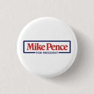 Mike Pence for President 2024 3 Cm Round Badge