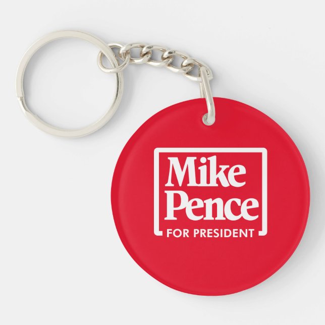 Mike Pence for President 2024 Key Ring (Front)