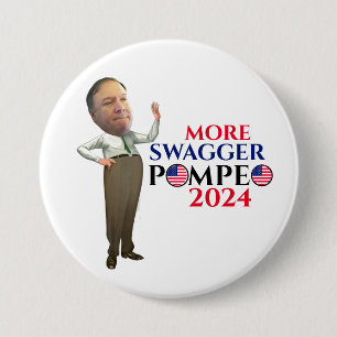 Mike Pompeo 2024 7.5 Cm Round Badge