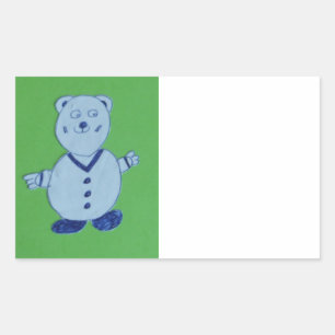 Mike Rectangular Sticker