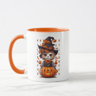 Mike, the Halloween Scarecrow Mug