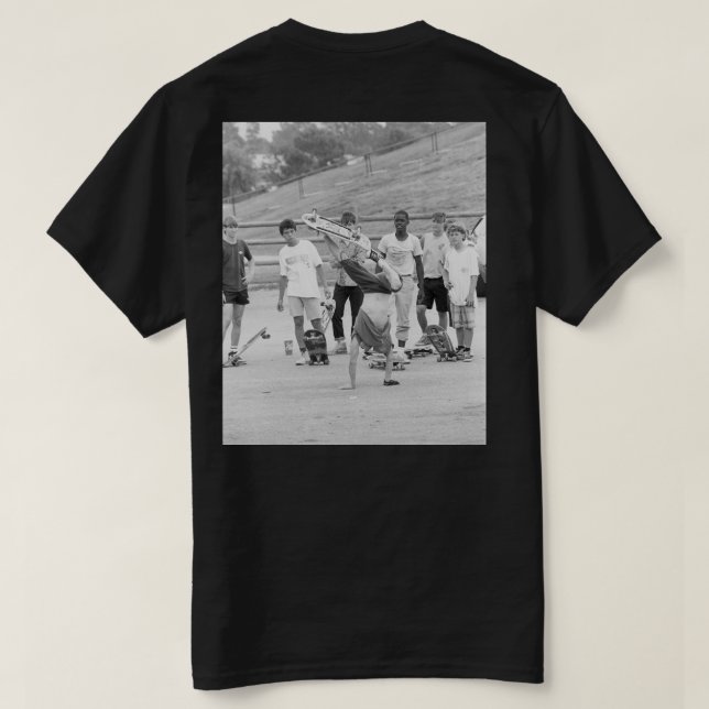 Mike Vallely — the Thrasher cover shot T-Shirt (Design Back)