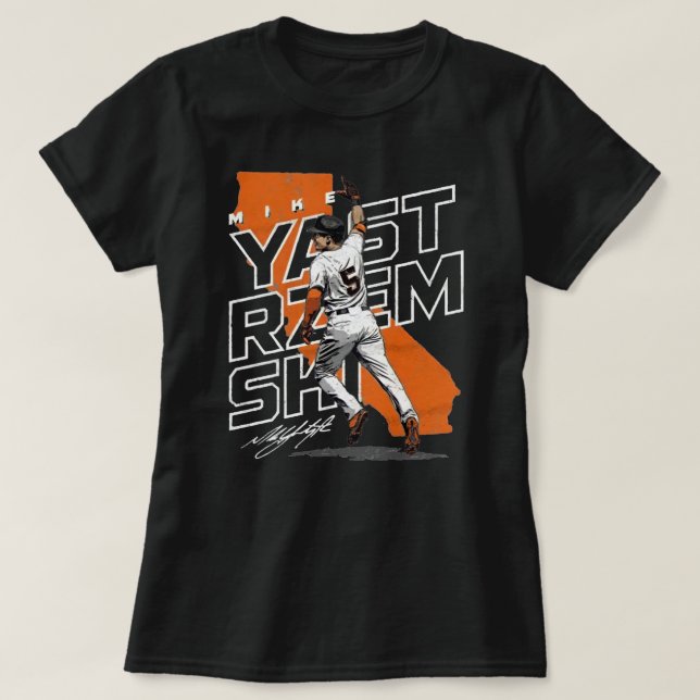 Mike Yastrzemski T-Shirt (Design Front)