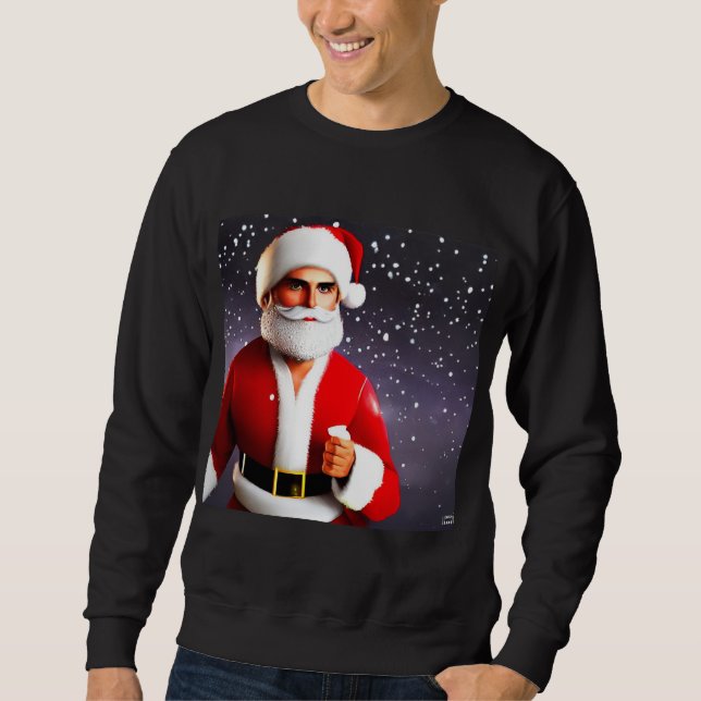 Mikel Arteta Christmas Santa  Sweatshirt (Front)