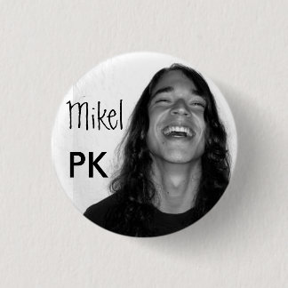 Mikel on a button