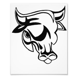 Mike's Bull Print