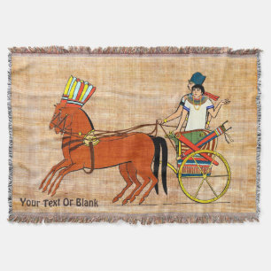 Miketz - Joseph's Chariot Throw Blanket