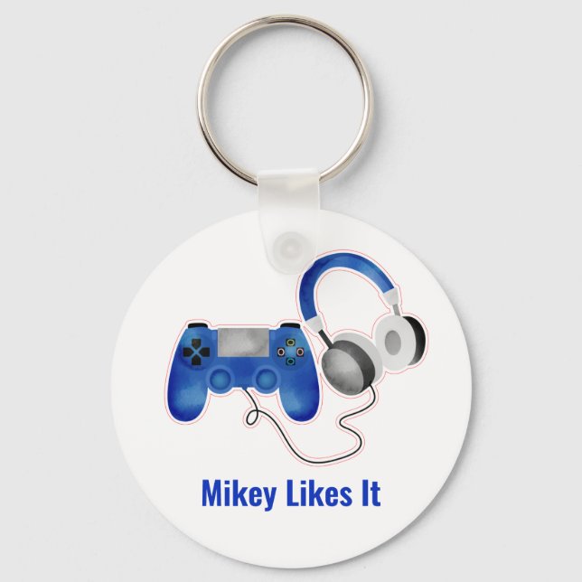Mikey Likes It Controller Key Ring (Front)