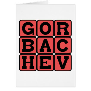 Mikhail Gorbachev, Russian Leader
