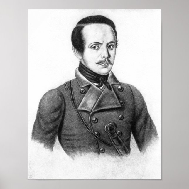 Mikhail Yuryevich Lermontov Poster (Front)
