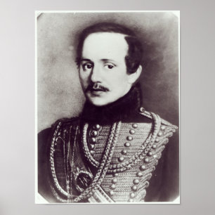 Mikhail Yuryevich Lermontov Poster
