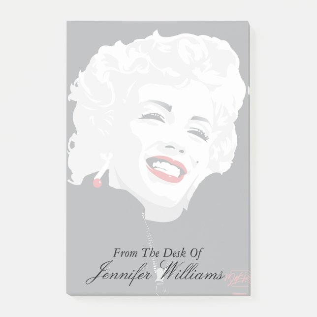 Miki Marilyn Post-it Notes (Front)