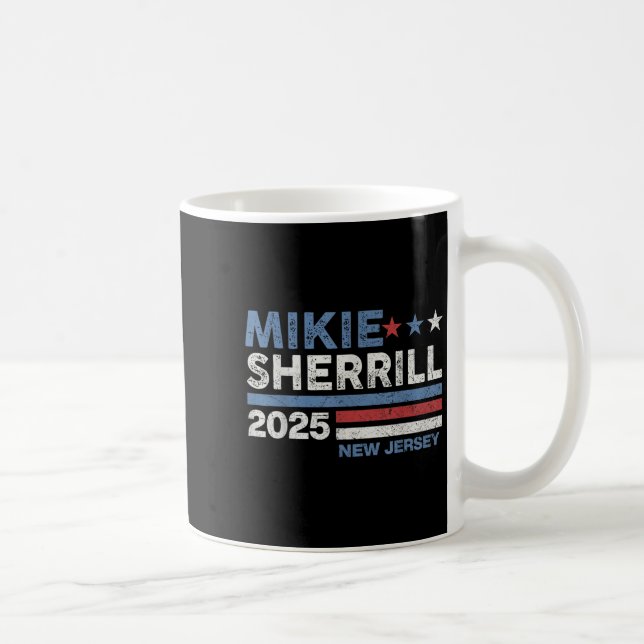 Mikie Sherrill New Jersey Governor 2025 Election D Coffee Mug (Right)