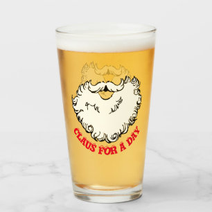 Mikitez santaclaus beard vintage gingerbread glass