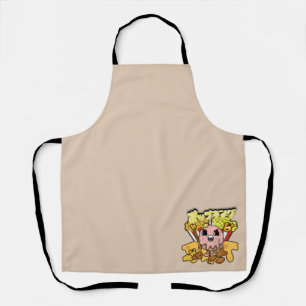 Mikitiez anime popcornking cheese caramel funny  apron