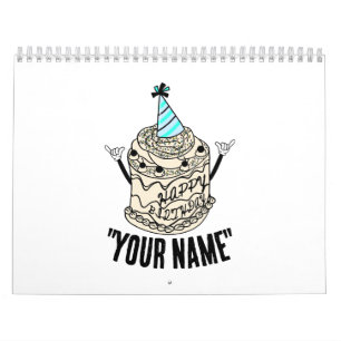 Mikitiez Birthdaymemes party cheerycreamy sprinkle Calendar