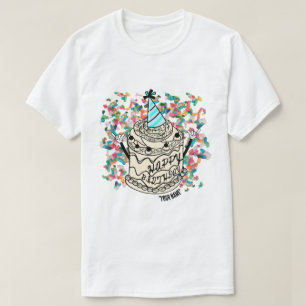 Mikitiez Birthdaymemes party cheerycreamy sprinkle T-Shirt