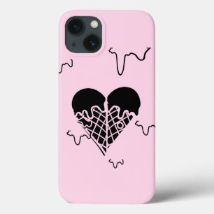 Mikitiez blackheart cookiesandcream icecream  iPhone 13 case