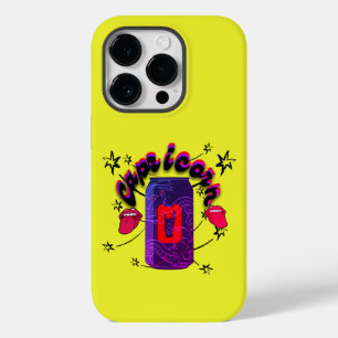 Mikitiez capricorn devil rockstar saturn Case-Mate iPhone 14 pro case