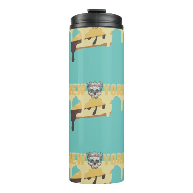 Mikitiez cheesecake blueberrycheese newyork thermal tumbler (Front)