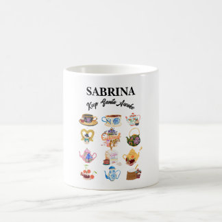 Mikitiez coffee christmas quote cute caffeine mug