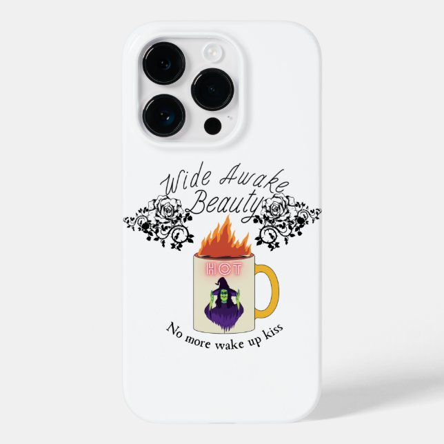 Mikitiez coffee halloween witch beauty princess  Case-Mate iPhone case (Back)