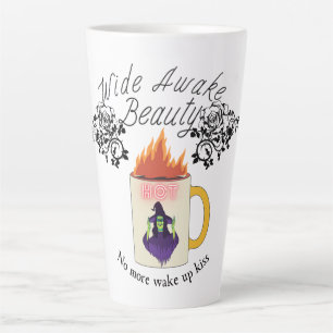 Mikitiez coffee halloween witch beauty princess latte mug