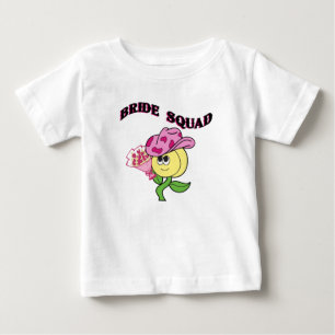 Mikitiez cowboy bridesquad june bride baby T-Shirt