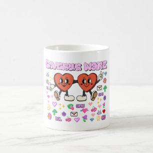 Mikitiez custom valentine funny lovebug software coffee mug