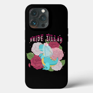 Mikitiez dinosaur bride wedding squad iPhone 13 pro case
