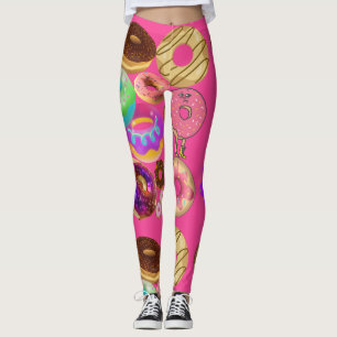 Mikitiez doughnut picnic america pridemonth olympi leggings