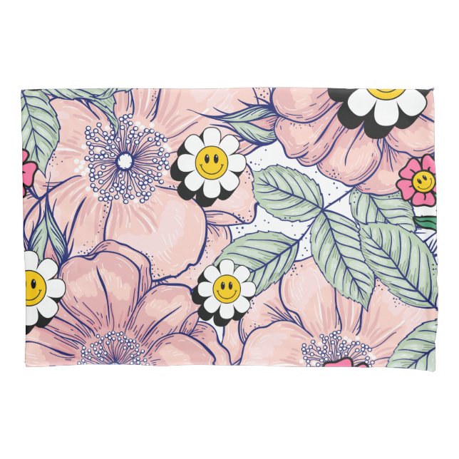 Mikitiez earthday nature selflove rose flower  pillowcase (Front)