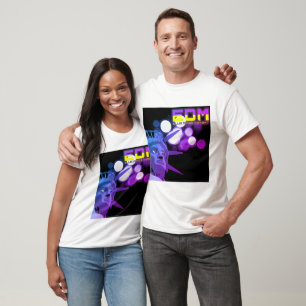 Mikitiez EDM music ellis disco usa liberty T-Shirt