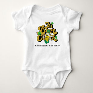 Mikitiez green lucky Saint Patrick's Day irishbeer Baby Bodysuit