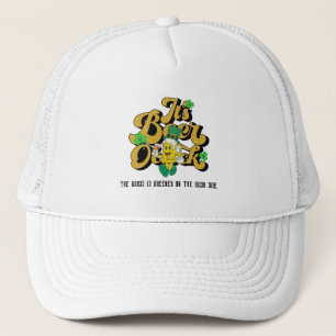 Mikitiez green lucky Saint Patrick's Day irishbeer Trucker Hat