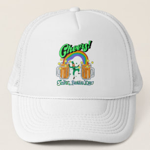 Mikitiez green lucky Saint Patrick's Day irishbeer Trucker Hat