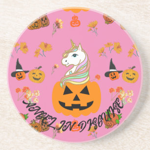 Mikitiez halloween unicorn spooky october fall coaster