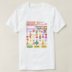 Mikitiez holiday christmas videogame cutepenguin T-Shirt