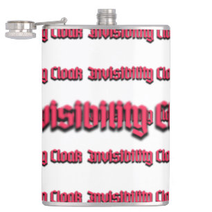 Mikitiez invisibility cloak blur magic smoke hip flask