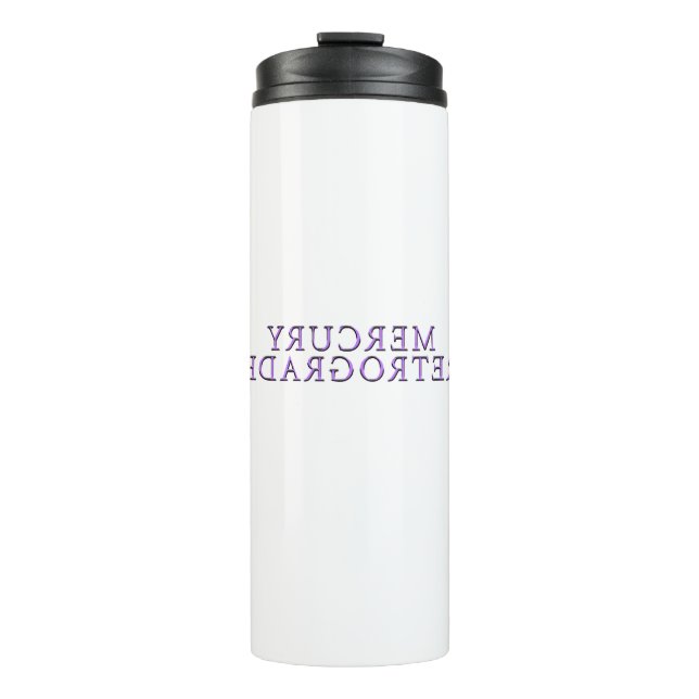 Mikitiez lavender mercuryretrograde galaxy astro thermal tumbler (Front)